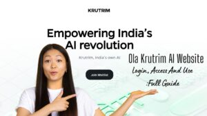 Ola krutrim ai website login