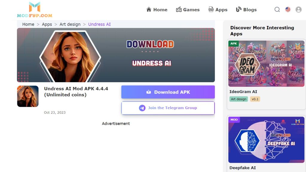 Undress AI Free Tools App Download APK