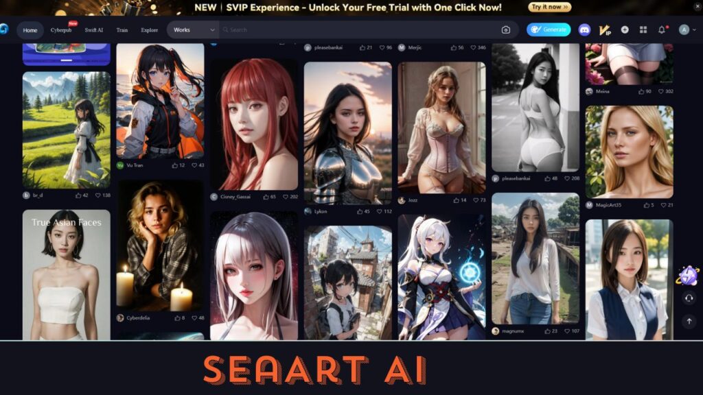 SeaArt AI Free AI Art Generator